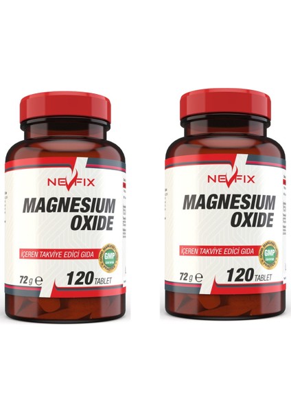 Magnesium Oxide Magnezyum 250 Mg 120 Tablet 2 Kutu