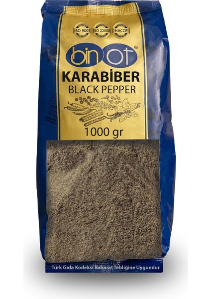 Baharat Binot Karabiber 1000 gr