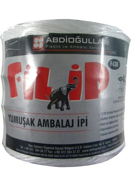 Ambalaj Ipi 2 kg Büyük Boy Sağlam Beyaz Paketleme Bağlama Çuval Ağzı Dikiş Ipi