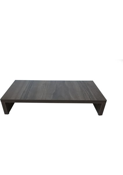 Haliç Kahverengi Desen Mdf Ekran Altı Ekran Yükseltici Monitor Stand 45 cm x 22 cm