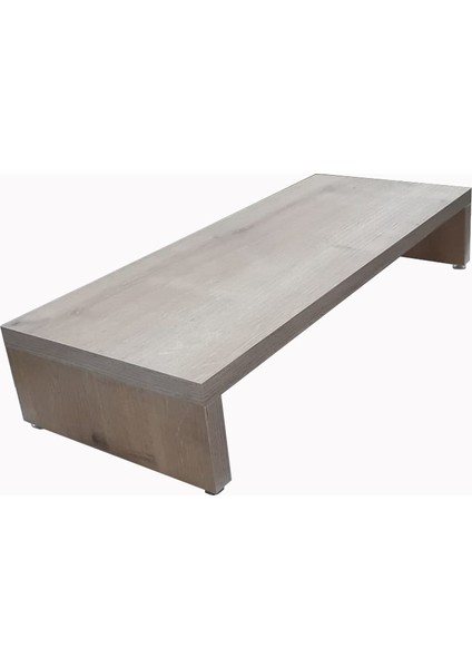 Safir Meşe Mdf 11 cm Yükseklikte Ekran Monitör Stand 52 cm x 20 cm