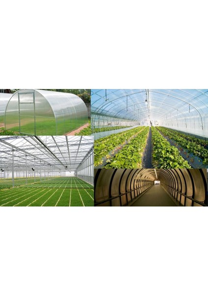 10M x 19M Sera Branda 36 Aylık 350 Mikron Eva Uv Katkılı Sera Naylonu Kalın Dayanıklı Örtüsü Muşambası