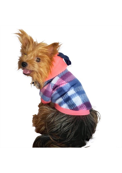 Mini Suqare Pie Kapşonlu Ceket Sweat By Kemique Köpek Kazağı S fırsatları