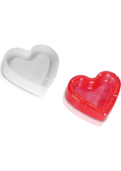 Kalp Model Keyif Küllüğü Reçine Epoksi ve BetonKalıbı -Kod:244