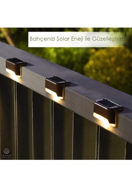 Solar Merdiven Lambası 4 Adet