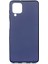 Samsung Galaxy M12 Kılıf Mat Renkli Esnek Silikon Lacivert Renk Prm 1