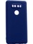 Lg V20 Kılıf Mat Renkli Esnek Silikon Lacivert Renk Prm 1