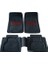 Hyundai Matrix 2001-2011 4d Maxi Havuzlu Fade Kırmızı Oto Paspas 1