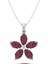 Pırlantalı Flower Kolye 1