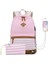2 Parça USB Kablolu Çanta Pembe (Yurt Dışından) 2