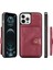 iPhone 13 Pro (6,1 Inç) ile Uyumlu Ayrılabilir Manyetik Adsorpsiyon Kart Yuvası Kickstand Telefon Kılıfı (Yurt Dışından) 5