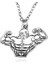 Bodybuilding 925 Ayar Erkek Kolye 1