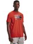 UA TEAM ISSUE WORDMARK SS 1329582-839 ERKEK KİREMİT Tişört 1