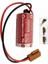 ER17/33 3.6V Lityum Pil Kahve Soket 1