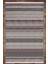 Gri Mor Çizgiler Desenli Yıkanabilir Kaymaz Salon Halısı Dekoratif Kilim ARM-1151 2