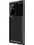 Samsung Galaxy Note 20 Ultra Maxy Serisi Carbon Fiber Silikon Kılıf - Siyah 1