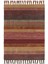 Etnik Otantik Vintage Desenli Yıkanabilir Saçaklı Uşak Dokuma Kilim PETRA-9019 1