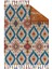 Otantik Vintage Desenli Çift Taraflı Yıkanabilir Saçaklı Uşak Dokuma Kilim BABIL-8001 1