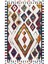 Etnik Otantik Vintage Desenli Yıkanabilir Saçaklı Uşak Dokuma Kilim PETRA-9040 1