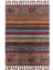 Etnik Otantik Vintage Desenli Yıkanabilir Saçaklı Uşak Dokuma Kilim PETRA-9003 1