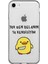 Apple iPhone Se Katil Civciv Desenli Premium Şeffaf Silikon Kılıf 1