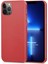 Matte Silicone Apple iPhone 13 Pro Max Kılıf Kırmızı 1