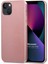 Matte Silicone Apple iPhone 13 Mini Kılıf Rose Gold 1