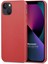 Matte Silicone Apple iPhone 13 Mini Kılıf Kırmızı 1
