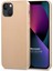 Matte Silicone Apple iPhone 13 Mini Kılıf Gold 1