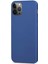 Matte Silicone Apple iPhone 13 Pro Kılıf Lacivert 2