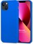 Matte Silicone Apple iPhone 13 Kılıf Mavi 1