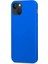 Matte Silicone Apple iPhone 13 Kılıf Mavi 2