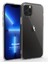 Apple iPhone 13 Pro Max Kılıf Transparent Soft Beyaz 1