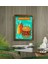 Gift Cafe & Bar & Restaurant Konseptli Doğal Masif Ahşap Çerçeveli Tablo 45X65CM-66 3