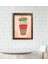 Gift Cafe & Bar & Restaurant Konseptli Doğal Masif Ahşap Çerçeveli Tablo-82 3