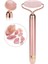 2 In 1 Güzellik Masaj Kalem Set Doğal Pink Jade (Yeşim) Taş, Pembe Çubuk 1