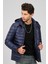 Erkek Kapüşonlu Mont 4927100 Indigo 1