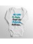 Unisex Bebek Beyaz Ne Gam Ne Keder Nasıl Olsa Amcam Halleder Baskılı Bebek Zıbını 1