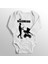 Unisex Bebek Beyaz The Walking Dad Yazısı Baskılı Body Zıbın 1