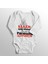 Unisex Bebek Beyaz Babam Sağ Olsun Parasına Ediyorum Baskılı Bebek Zıbını 1