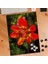 Kırmızı Açan Çiçek 240 Parça Puzzle YAPBOZ-482337 1