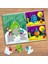 Sevimli Uzaylı Yaratıklar Çocuklara Özel Puzzle Yapboz TABLO-22674 1