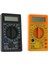 Siyah DT-830D Mini Cep Dijital Multimetre 1999 Sayım Ac / Dc Volt Ohm Diod Hfe Süreklilik Test Cihazı (Yurt Dışından) 4