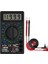 DT830B Sarı Dijital Multimetre Voltmetre Ampermetre Ohmmeter DC10V ~ 1000 V 10A Ac 750 V Akım (Yurt Dışından) 2