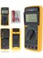 Sarı DT9208A Profesyonel LCD Dijital Multimetre Elektrikli El Ampermetre Voltmetre Dayanımı (Yurt Dışından) 3