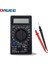 Siyah LCD Dijital Multimetre Ac / Dc 750/1000 V Dijital Mini Voltmetre İçin El Multimetre (Yurt Dışından) 2