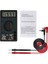 Siyah Dijital Multimetre Voltmetre Ampermetre Ohmmeter DC10V ~ 1000 V 10A Ac 750 V Akım Test Cihazı (Yurt Dışından) 1