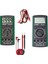 Kırmızı AN9205A + LCD Dijital Multimetre Voltmetre Ampermetre Direnç Test Cihazı Anti-Yanma Dropshipping (Yurt Dışından) 3