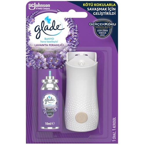 Glade Banyo Cihaz ve Yedek Lavanta, 10 ml