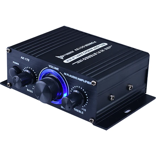 Gahome AK170 Mini Ses Güç Amplifikatörü Bas Kontrolü (Yurt Dışından)